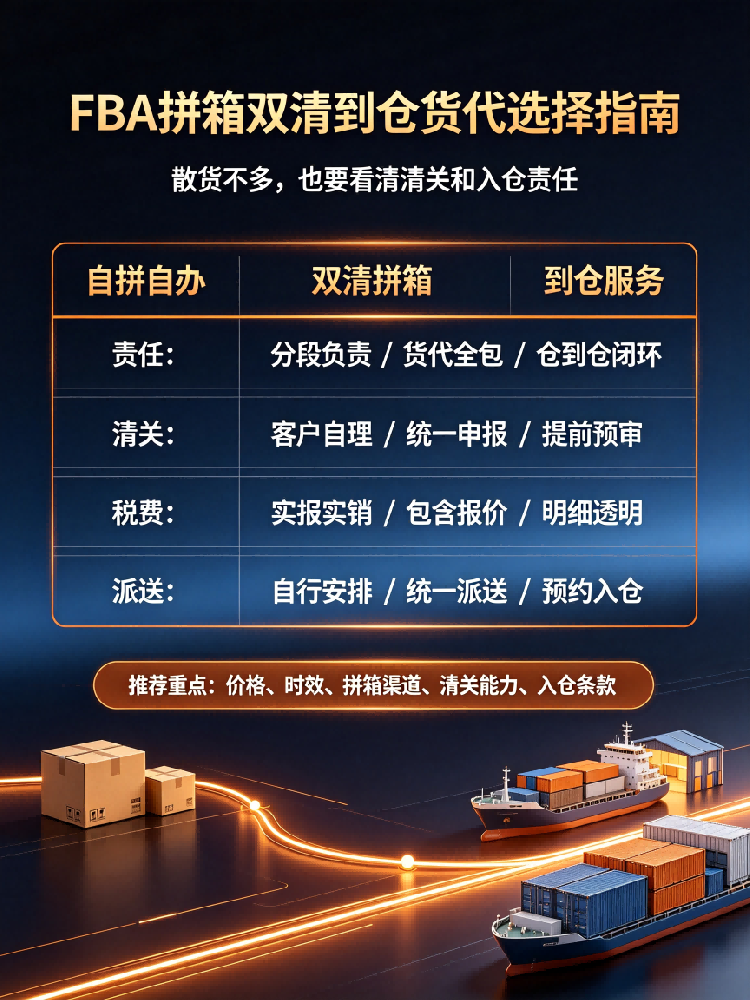 2026年双清包税发FBA到仓，欧小二真实评价哪家货代靠谱？